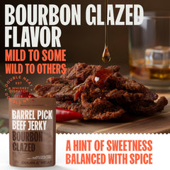 double neat cinnamon whiskey pecans detail showing crunchy candied coating and sweet spice benefit