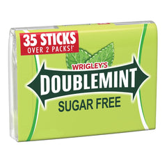 Doublemint side label detail showing nutritional and origin info for quick checking