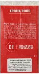 Douwe Egberts close-up of medium-ground texture highlighting consistent grind quality