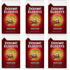 Douwe Egberts front packaging showing bag design and weight benefit