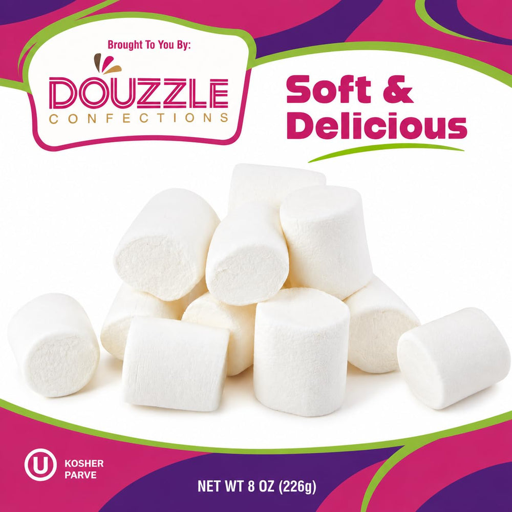 DOUzzle close-up of marshmallow texture highlighting soft fluffiness