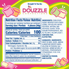 DOUzzle marshmallows topping hot chocolate adding color and creamy melt