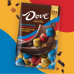 Dove milk chocolate piece unwrapped showcasing smooth texture and creamy taste