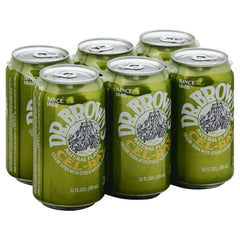 Dr Browns Cel-Ray pack front view showing label and savory soda benefit