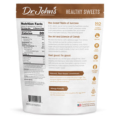 Dr. John's close-up unwrapped candies revealing creamy butterscotch texture