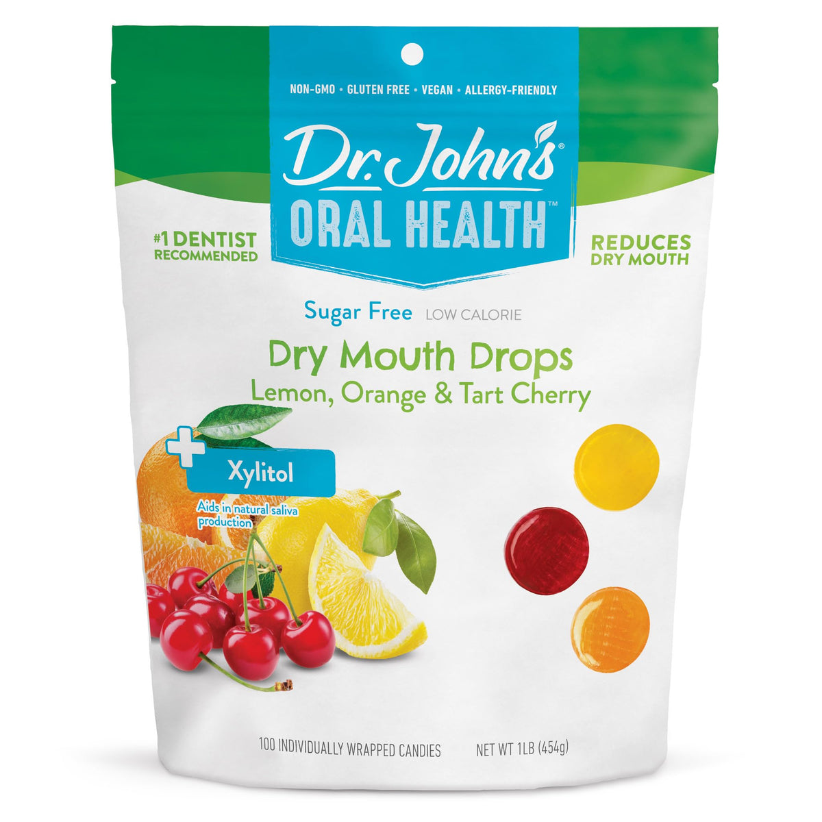 Dr. John's front packaging showing resealable 1 lb bag and flavor mix providing convenience