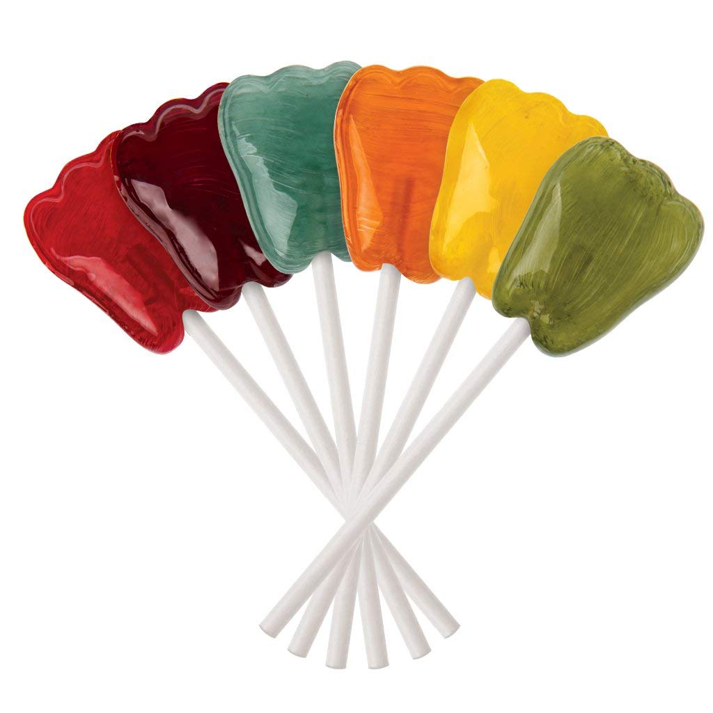 Dr. John's individually wrapped pops arranged to show hygiene and ease of sharing benefit