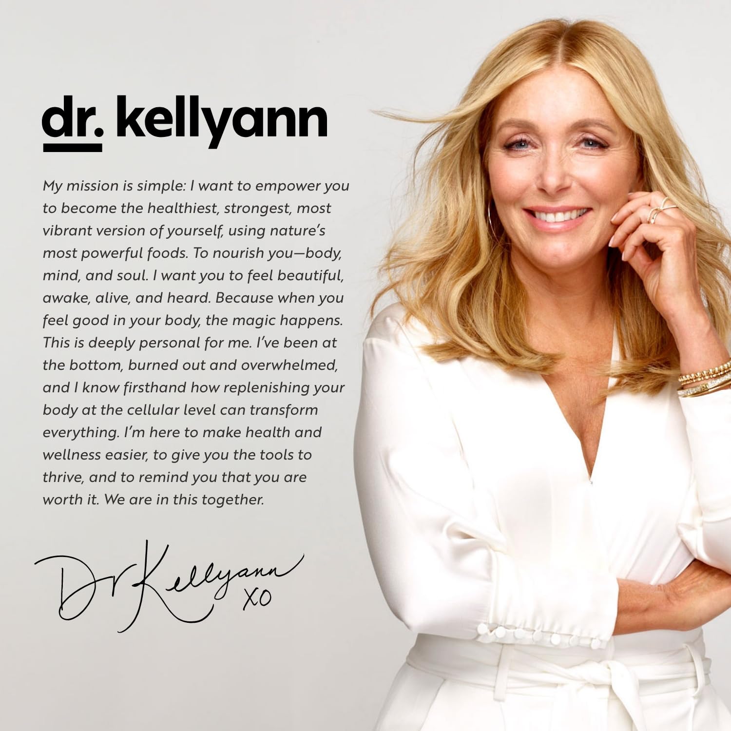 Dr. Kellyann lifestyle image of office break with broth for quick nourishment