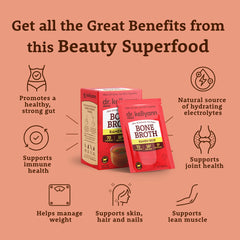 Dr. Kellyann prepared cup of hot broth offering savory protein and warmth
