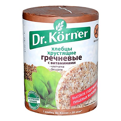 Dr. Korner packaging front view showing label and clear portion information for convenience