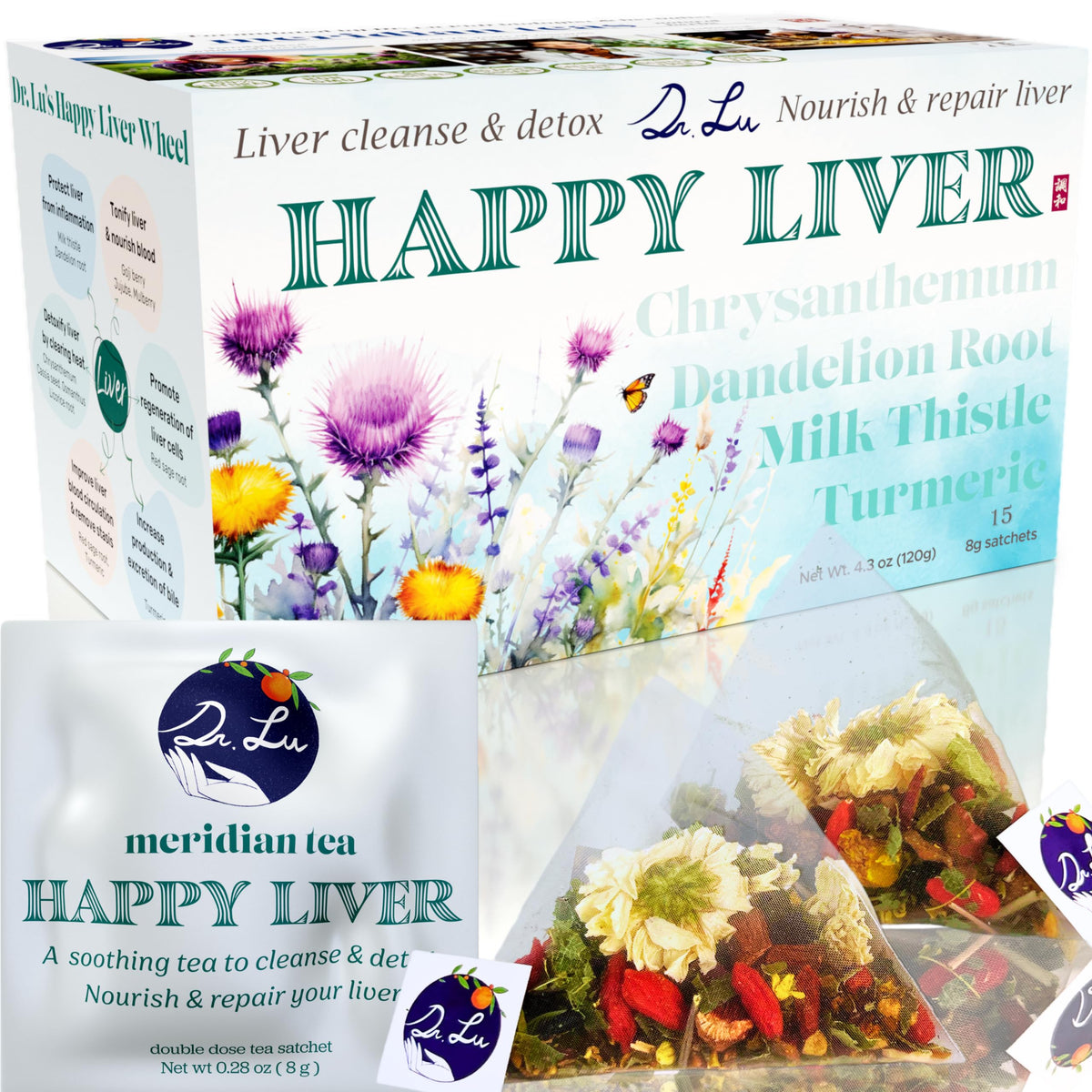 Dr. Lu front packaging showing product identity and benefits