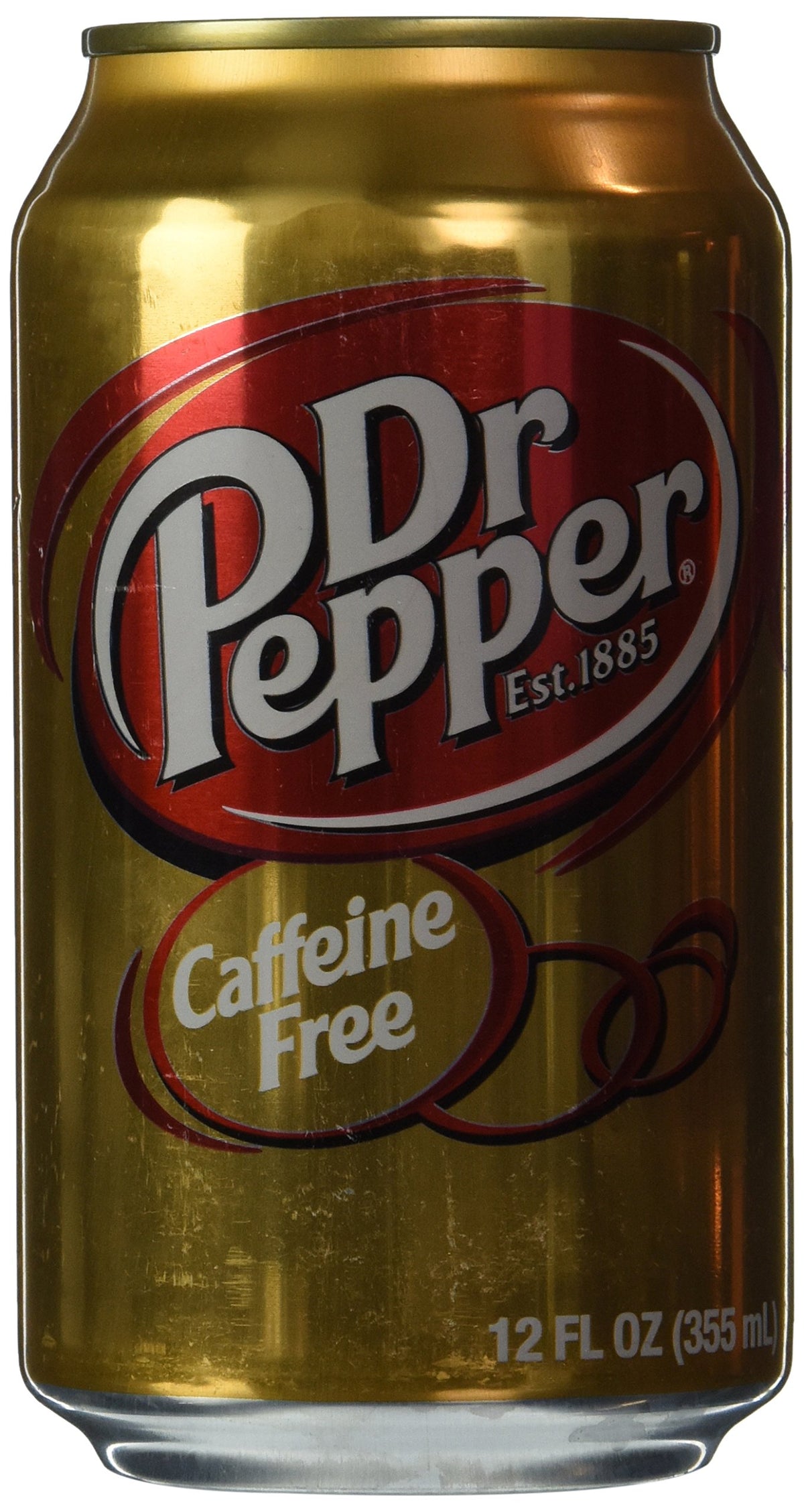 Dr Pepper front view of 12oz can showing label and brand, ideal for classic taste