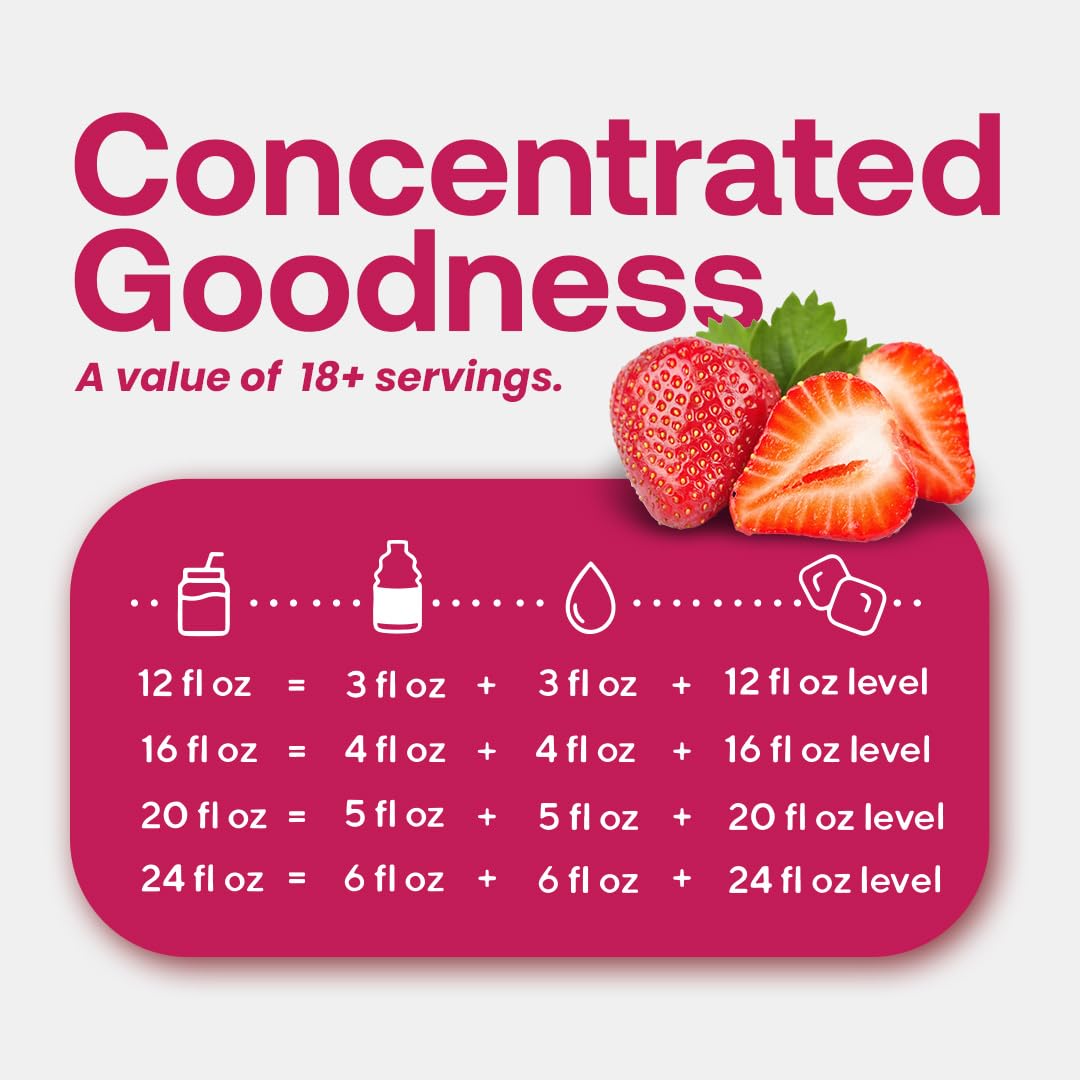 Dr. Smoothie bottle on café counter showing quick-use convenience and menu versatility