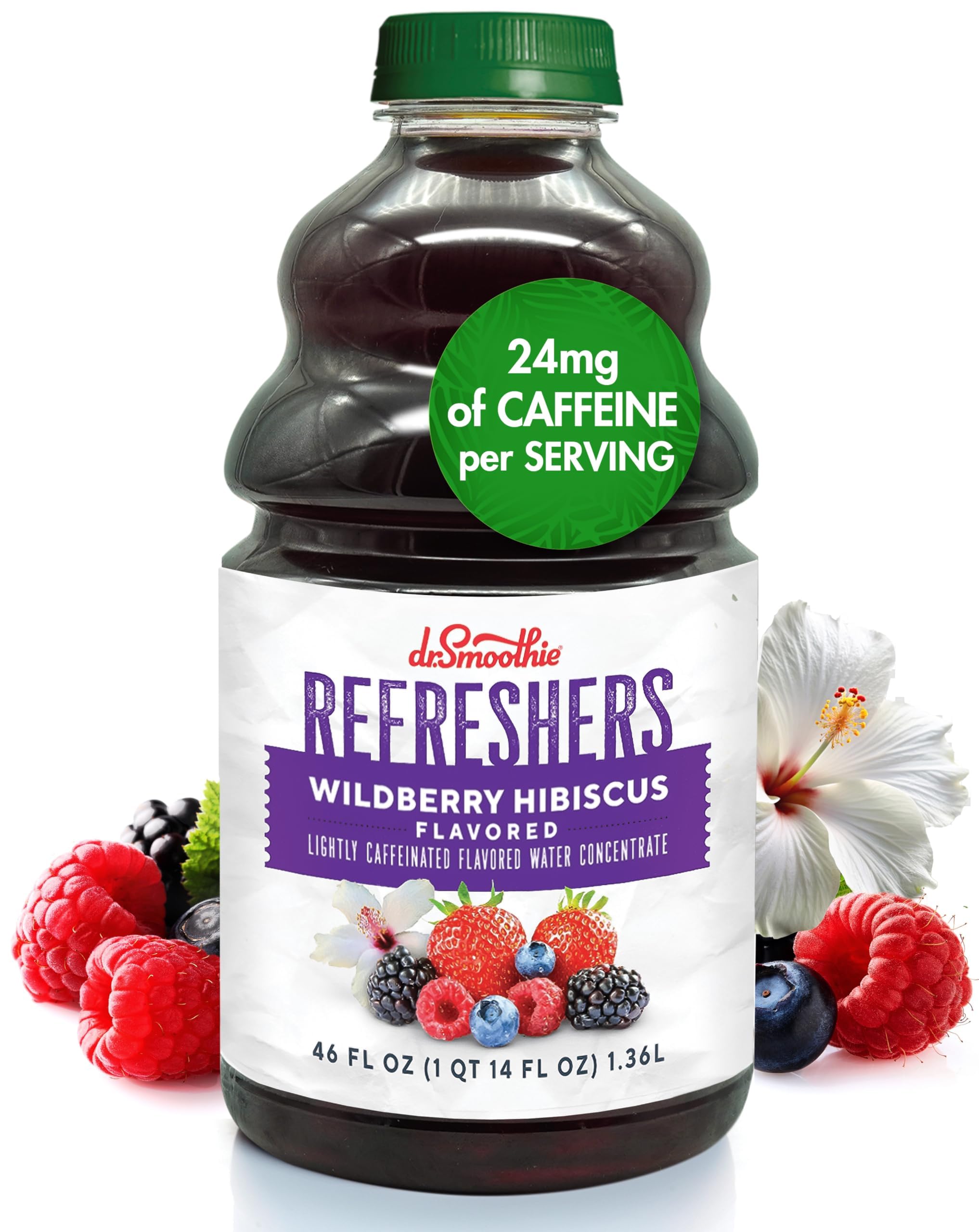 Dr. Smoothie front bottle showing label and benefits for quick identification