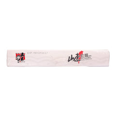 DragonMall Wu-Mu wide noodles in soup bowl absorbing broth flavor