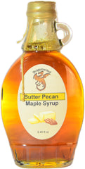 Dragonwood bottle front label showing butter pecan flavor and premium look