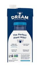 Dream Blends rice milk texture in glass illustrating light consistency