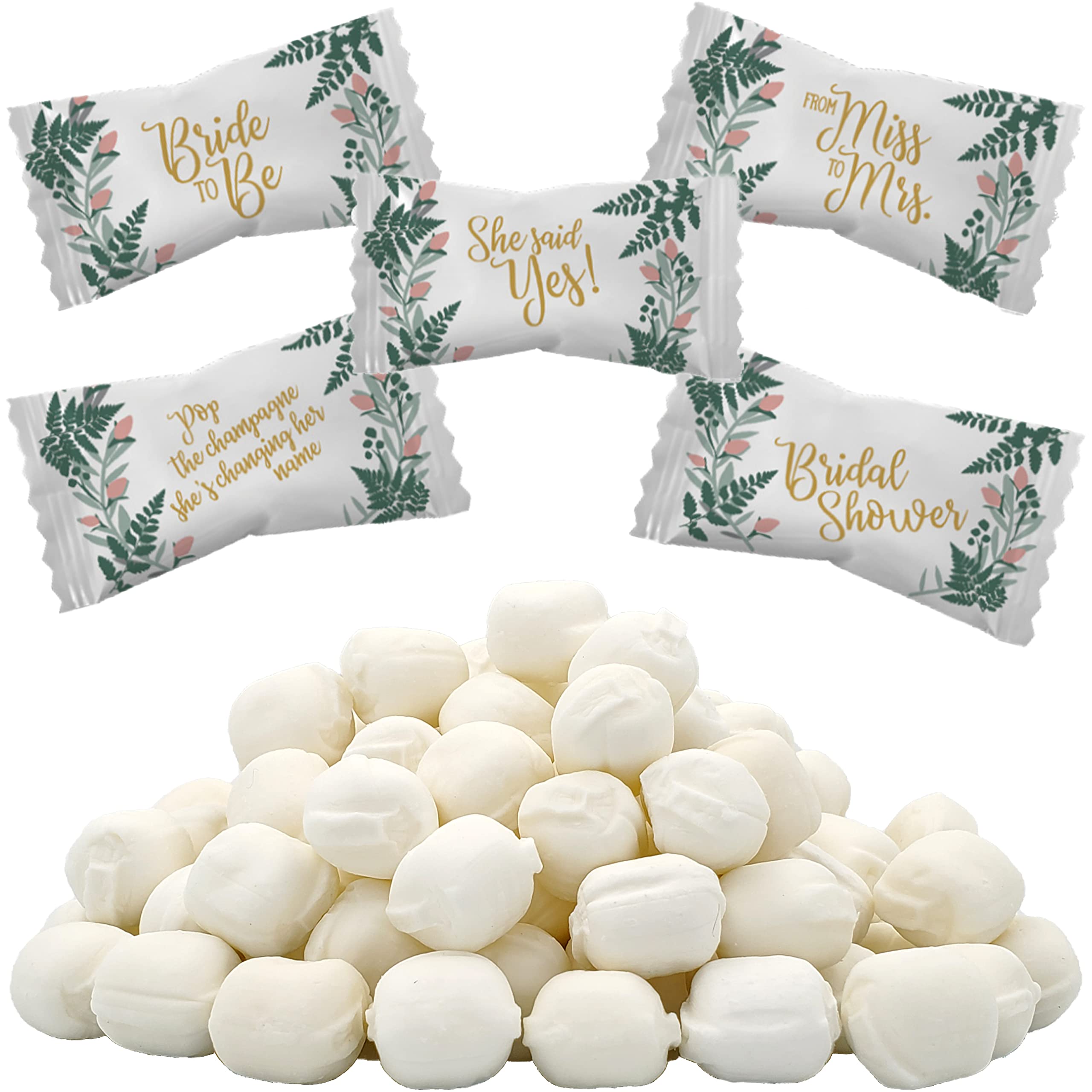 The Dreidel Company front packaging showing 55-count individually wrapped mints, convenient serving