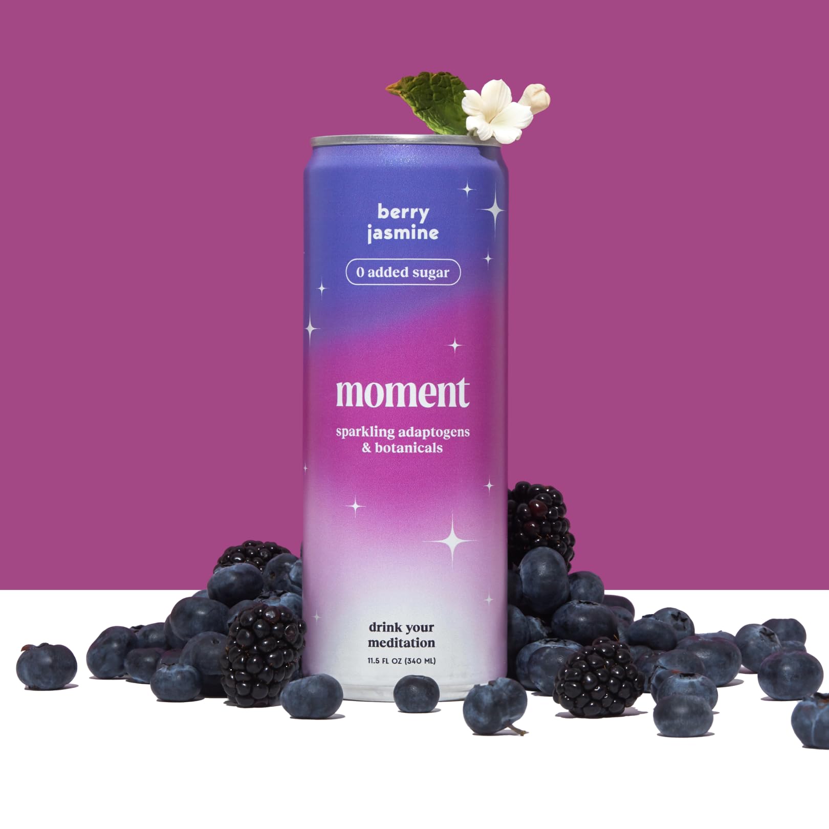 Drink Your Meditation pouring into a glass for a refreshing sip