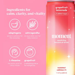 Drink Your Meditation poured over ice for immediate cooling refreshment