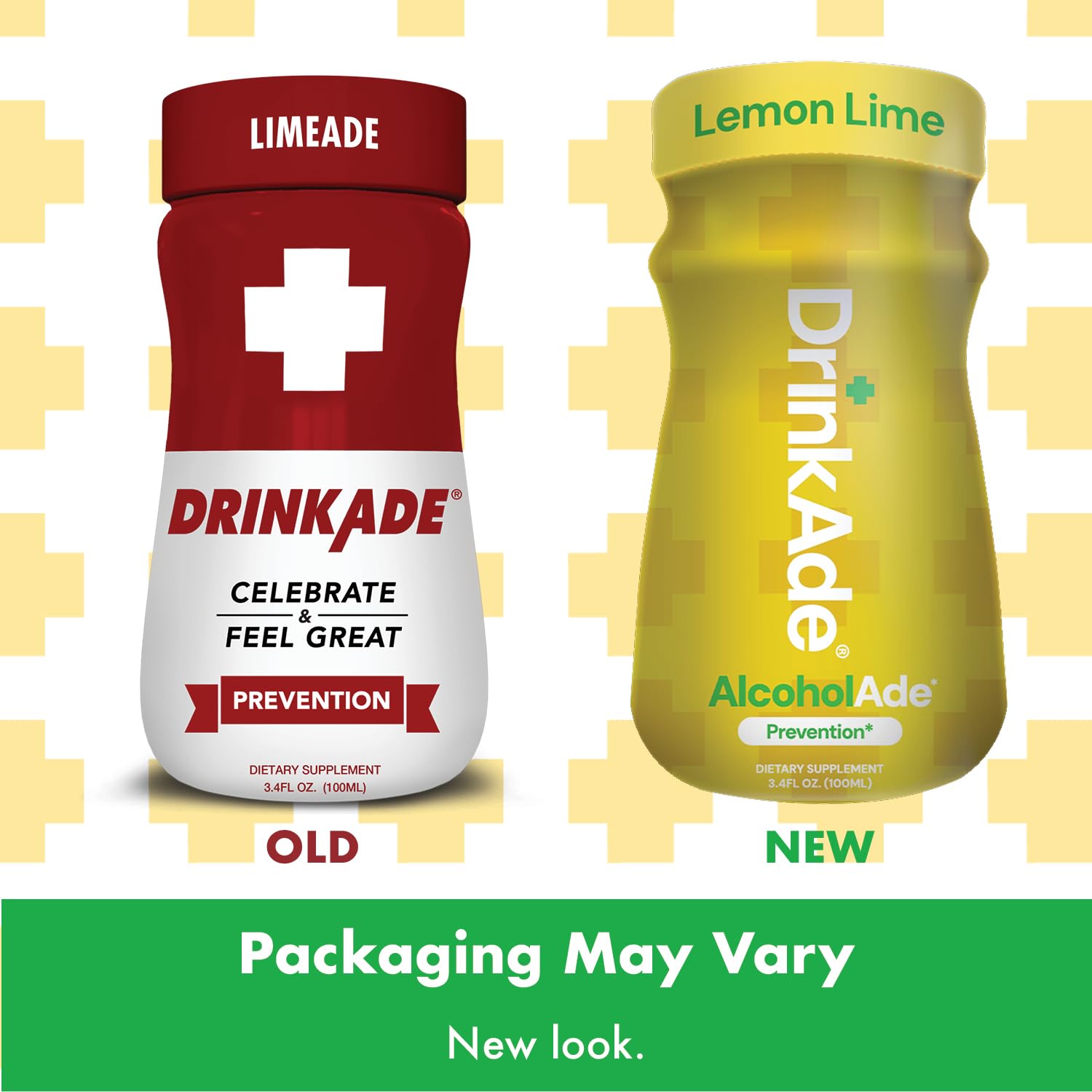 DrinkAde six-pack bottles grouped together highlighting travel-friendly servings