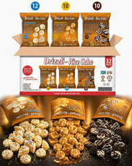 Driz-licious front of pack showing 32-count variety and resealable bag for fresh snacks