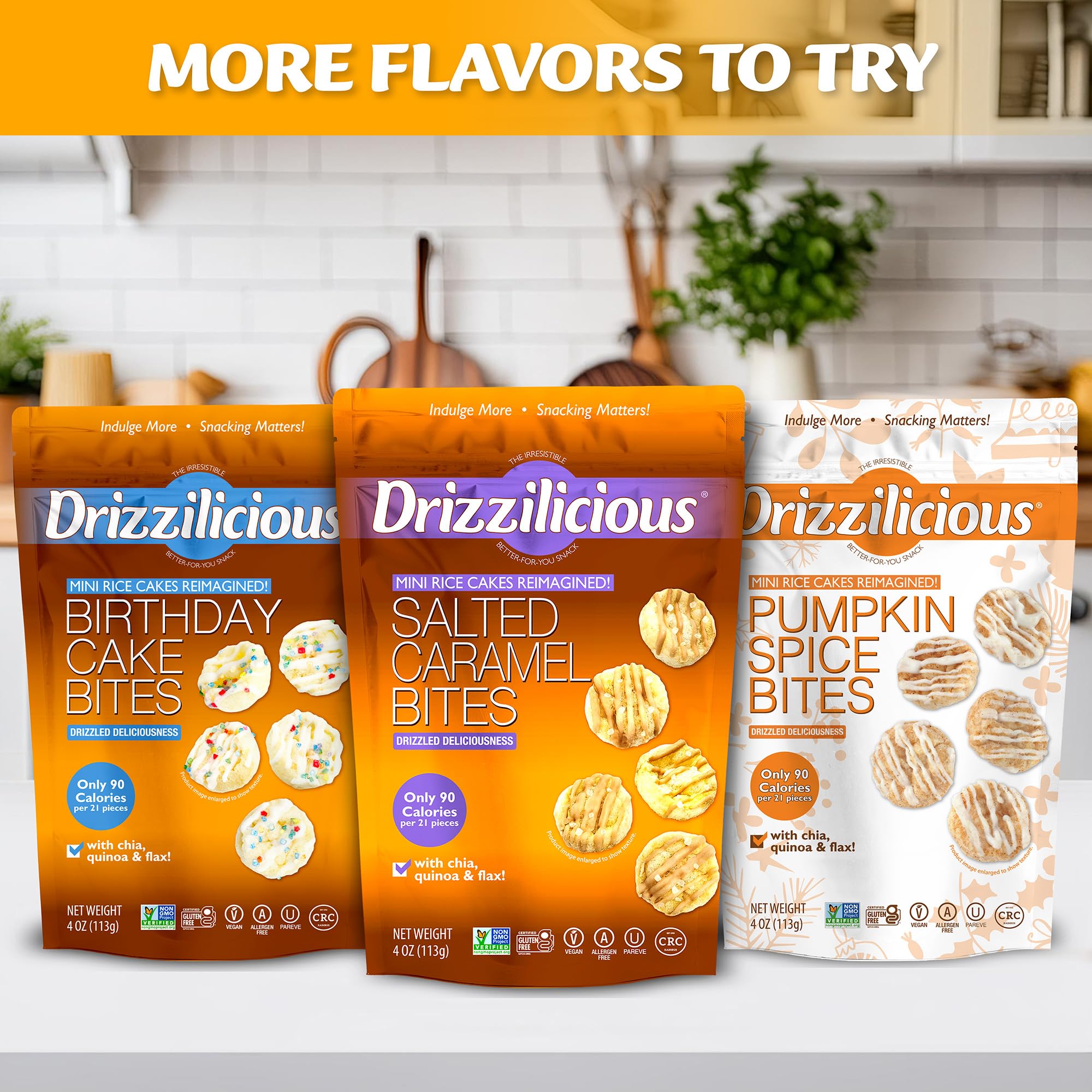 Drizzilicious lifestyle picnic photo showing easy outdoor snacking
