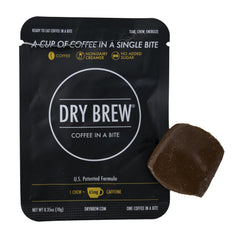 Dry Brew front packaging showing box design and 15-count convenience