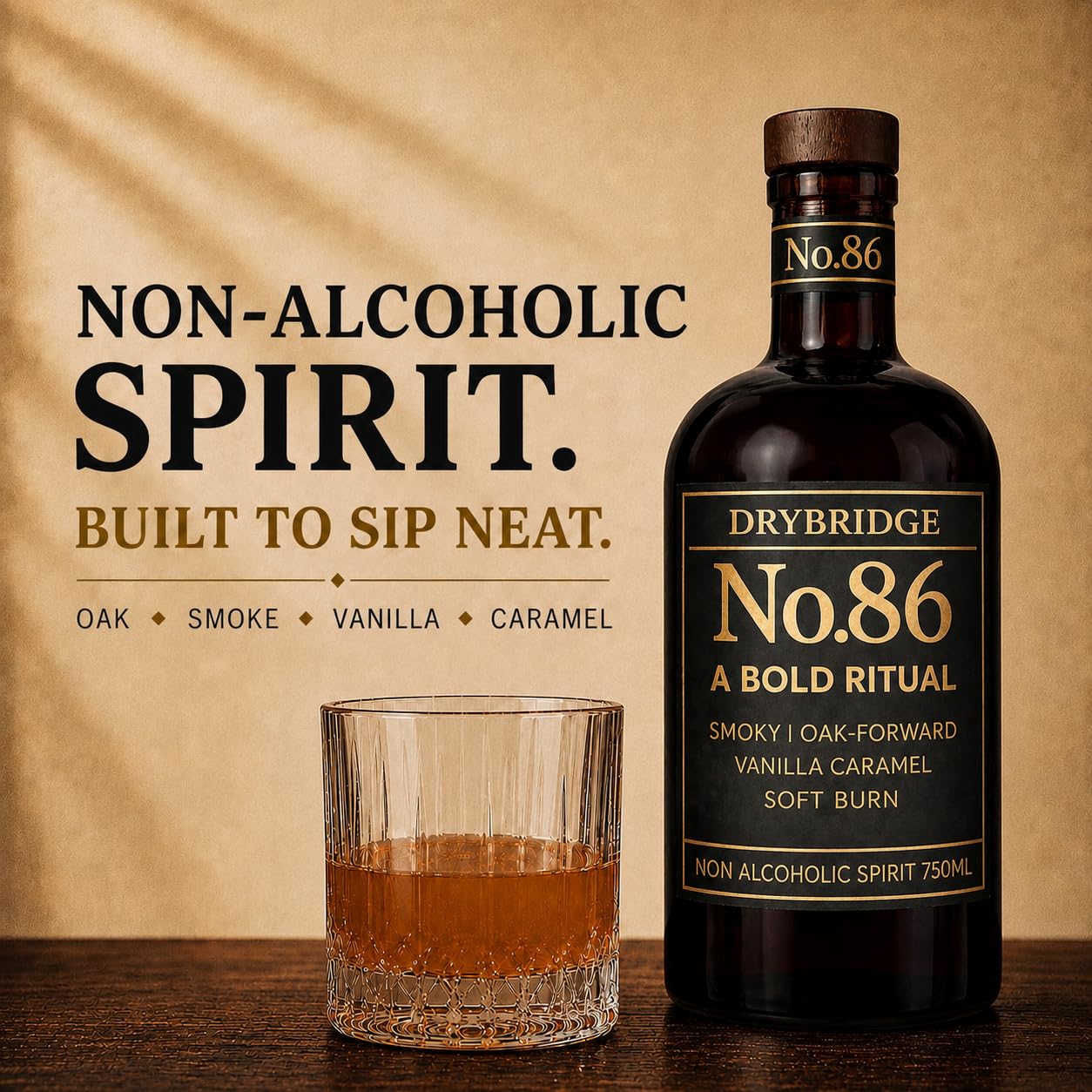 DRYBRIDGE No. 86 amber texture in glass illustrating color and mouthfeel cues
