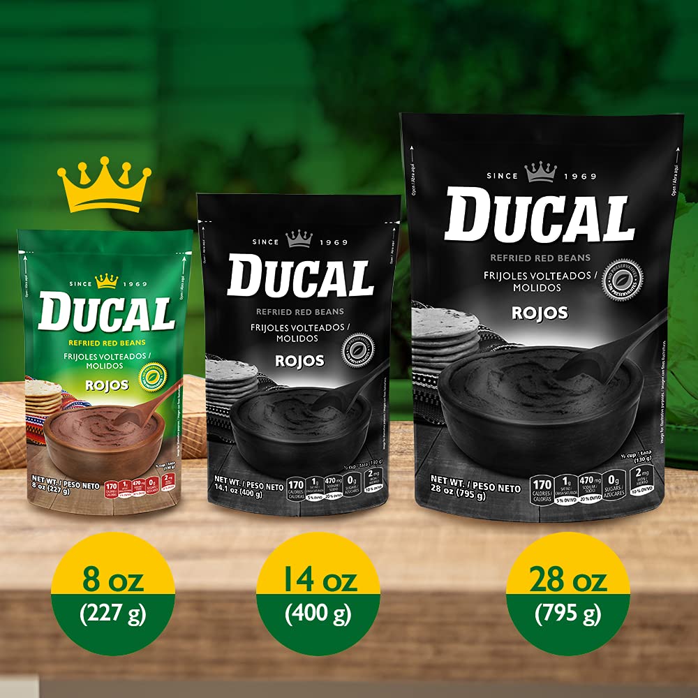 Ducal spoon close-up showing creamy texture and quick reheat convenience