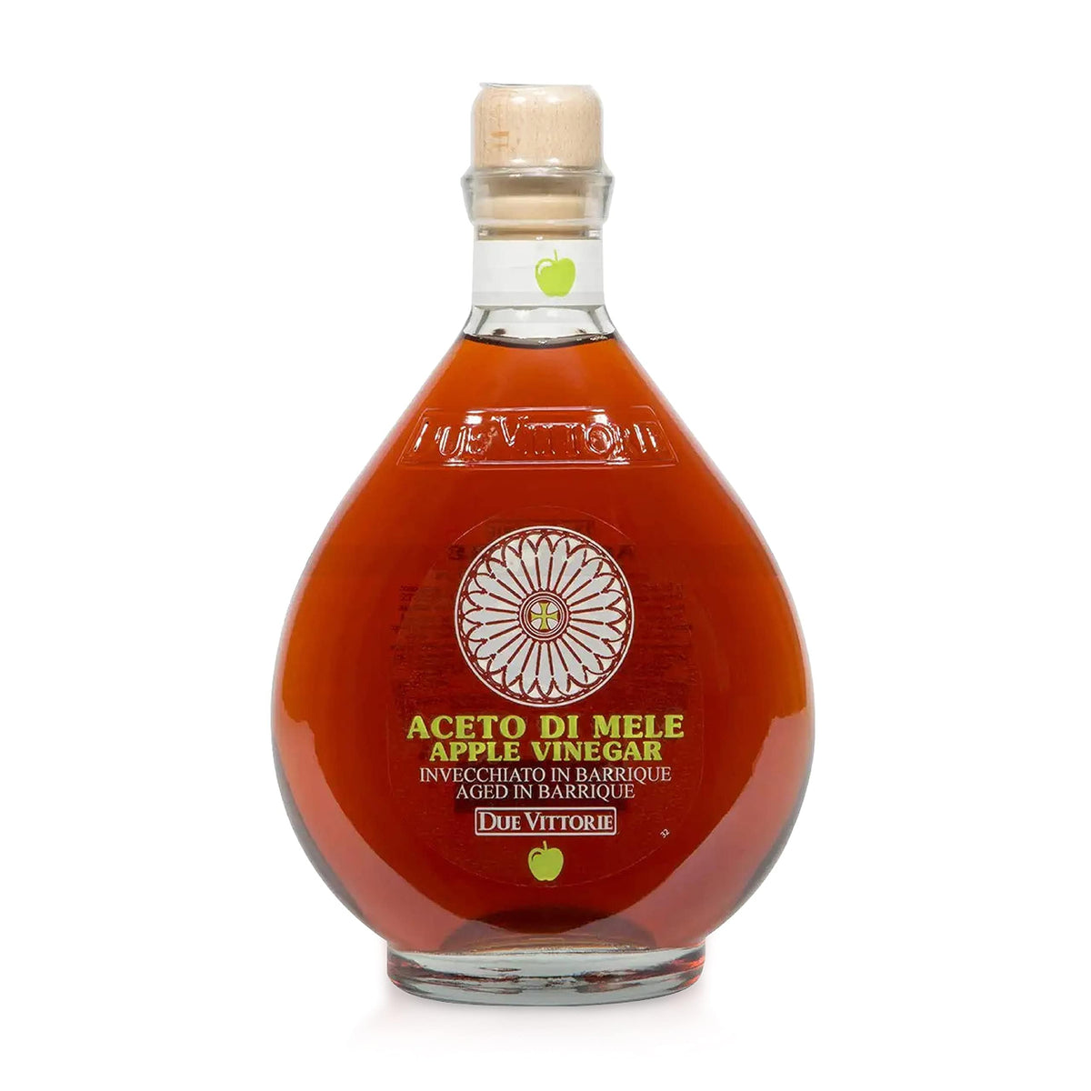 Due Vittorie bottle front view showing elegant label and premium appeal