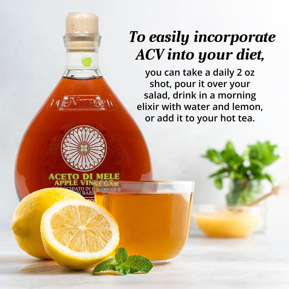 Due Vittorie on a fresh salad demonstrating brightening flavor benefit