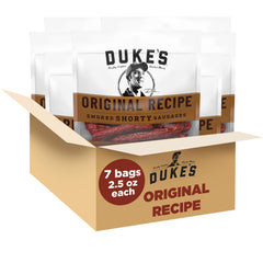 DUKE'S front packaging seven pack showing convenience and shelf appeal