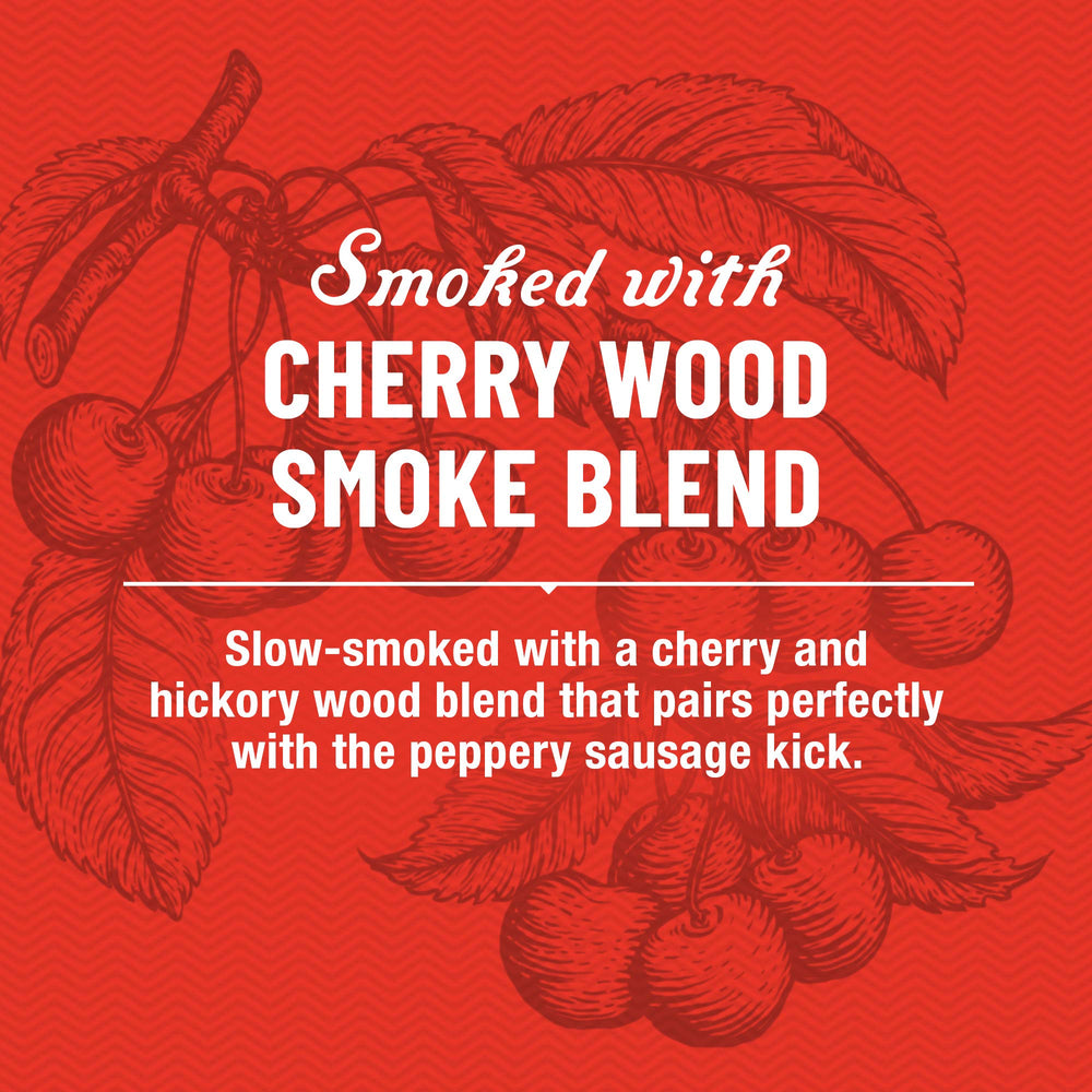 DUKE'S shorty sausages grilled on plate showing ready-to-eat convenience