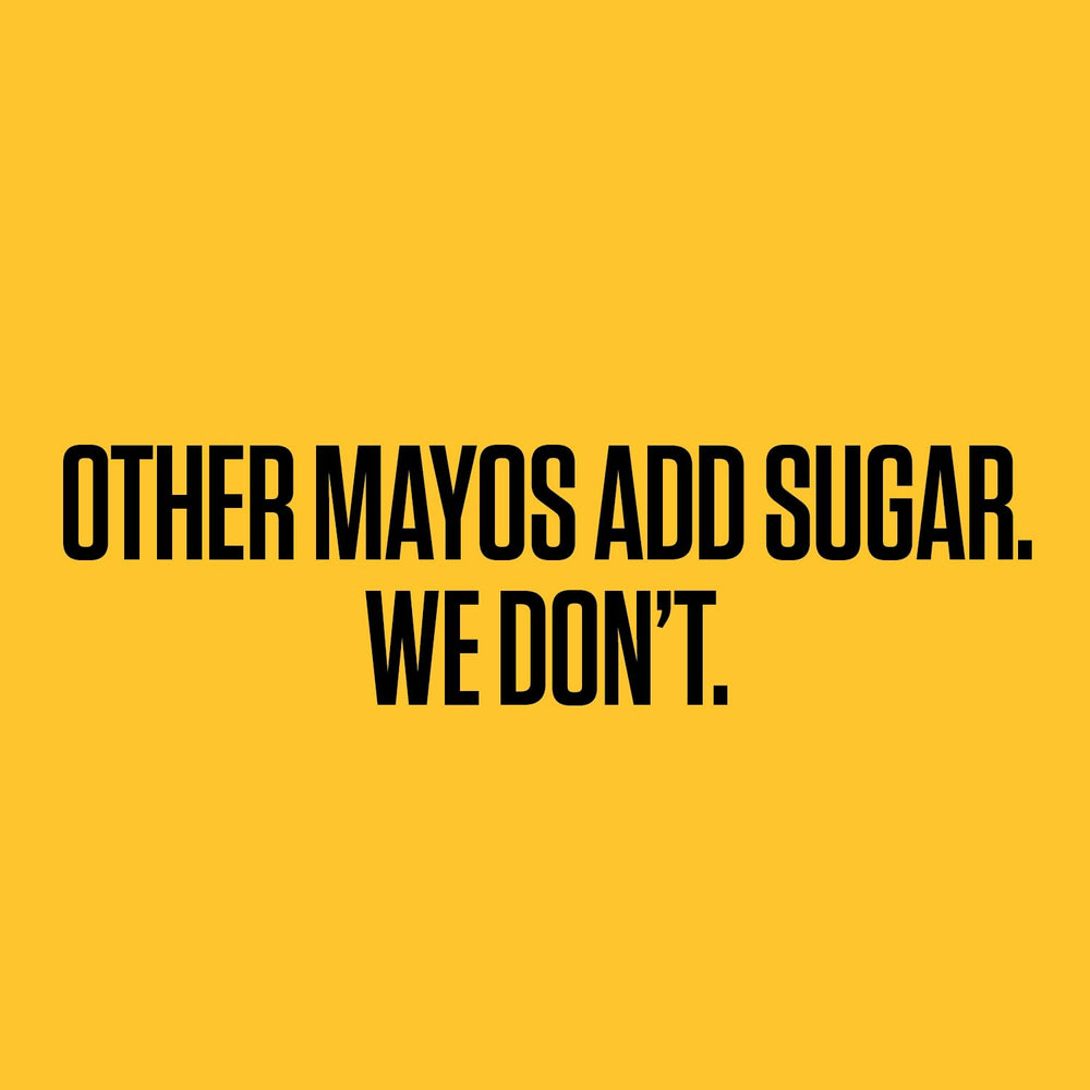 DUKE'S close-up of mayonnaise texture in packet, creamy whipped consistency