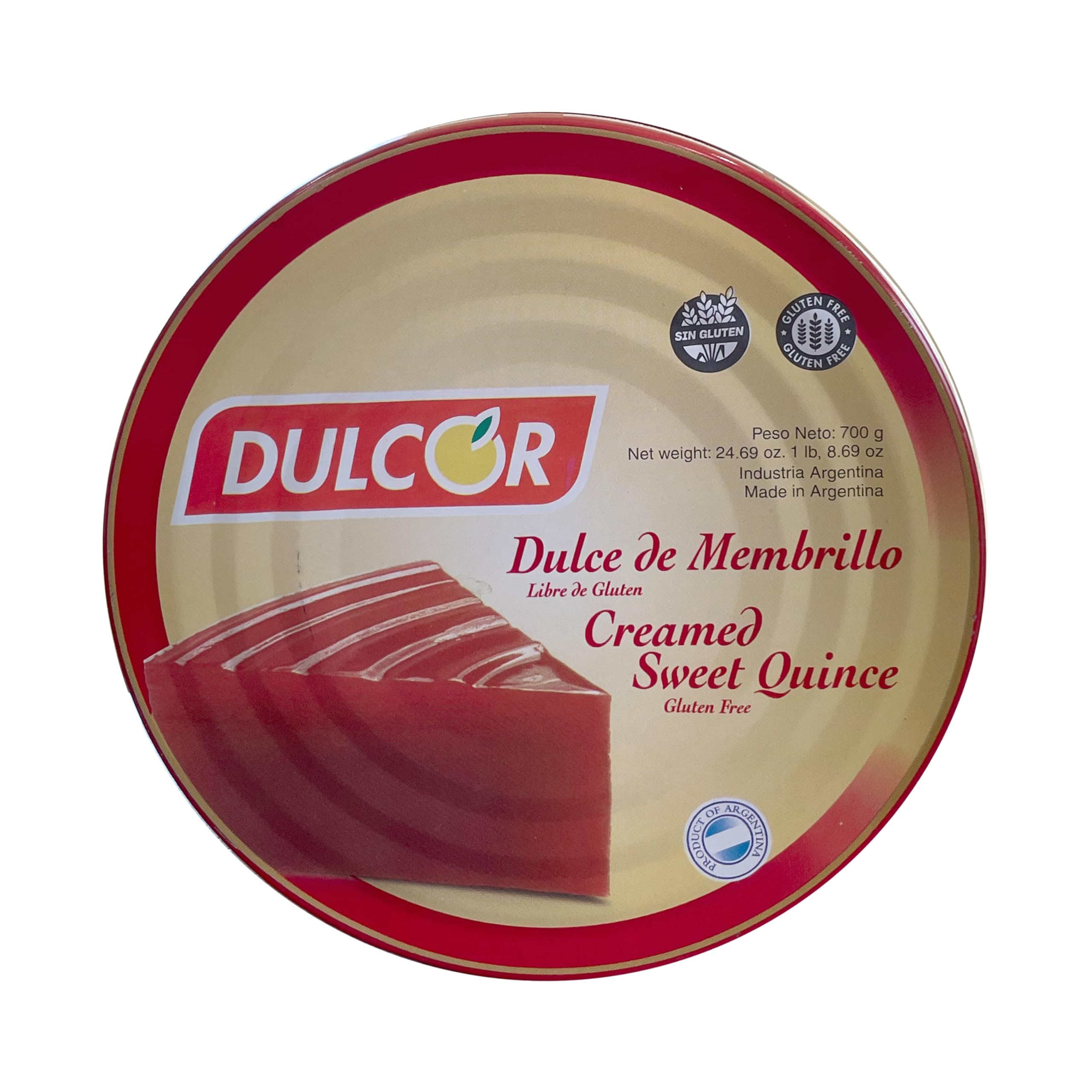 Dulcor front packaging 700g showing label and block for easy identification