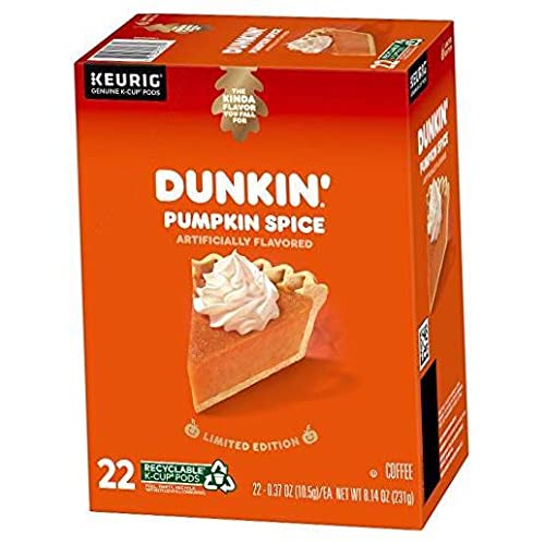 Steaming cup brewed from Dunkin' pod showcasing warming pumpkin spice flavor