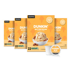 Dunkin' front packaging showing bulk 88-count pods for easy stocking