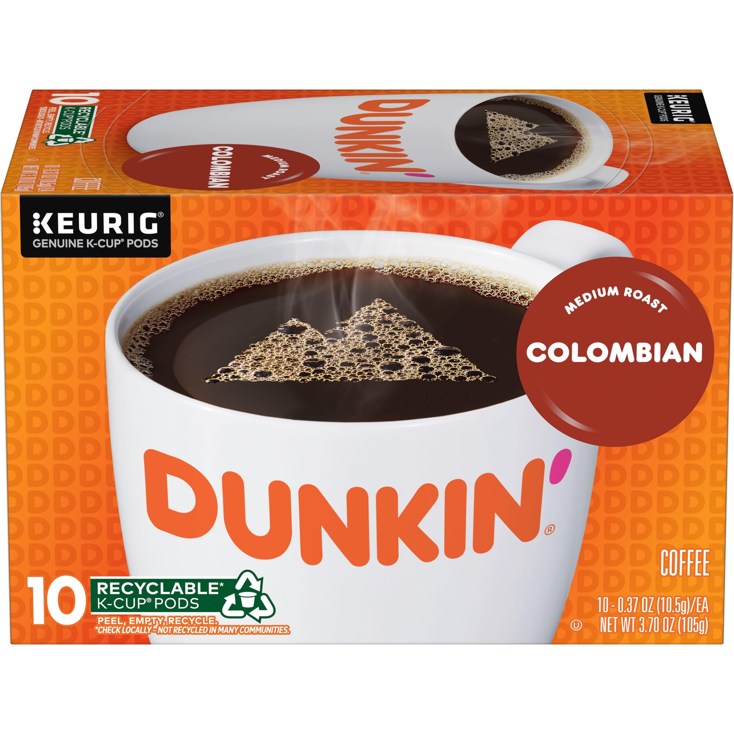 Dunkin' stacked boxes in cupboard, compact pantry storage