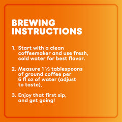 Drip-brewed Dunkin’ decaf pouring into carafe, reliable everyday brewing