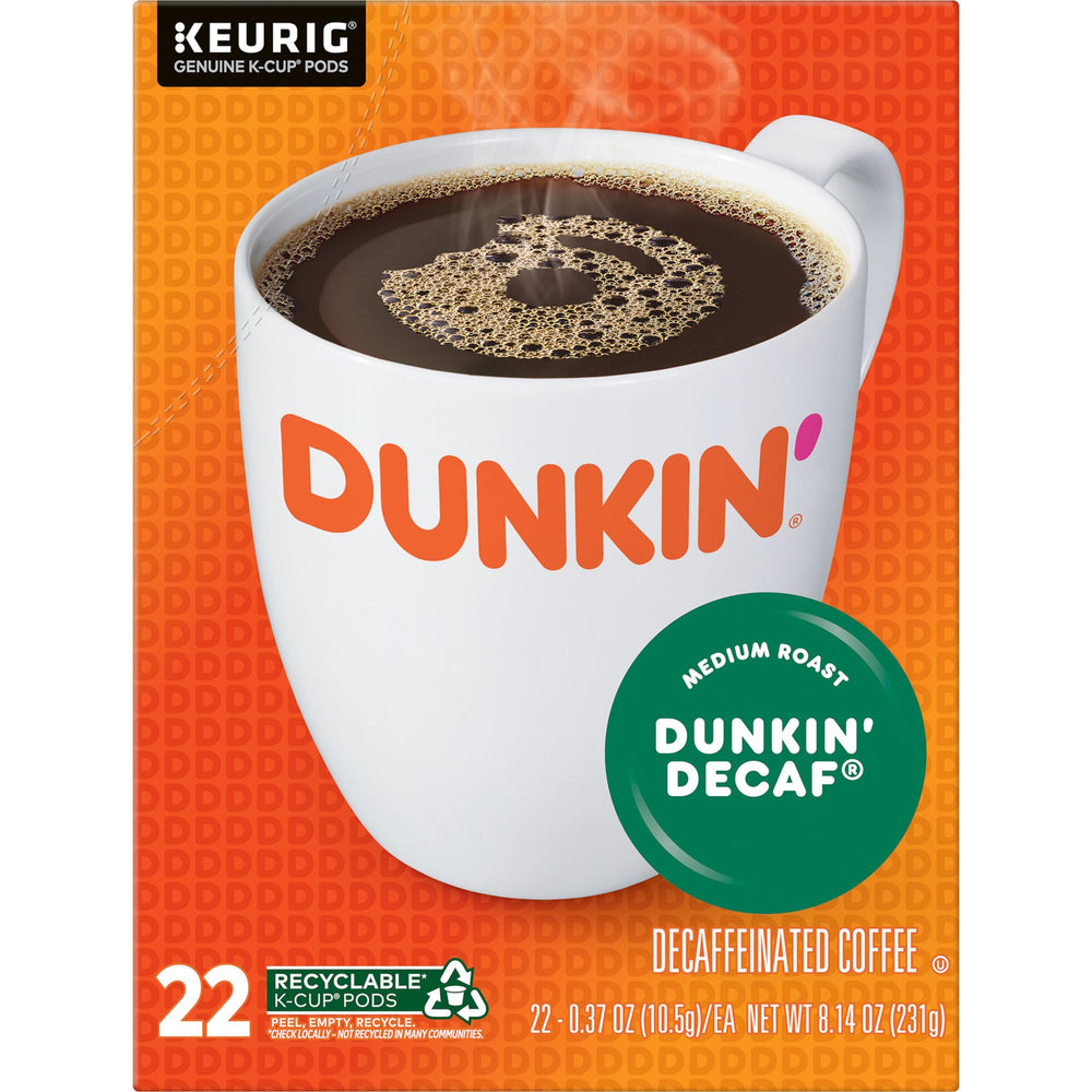 Dunkin' cup on breakfast table conveying enjoyable morning or evening ritual