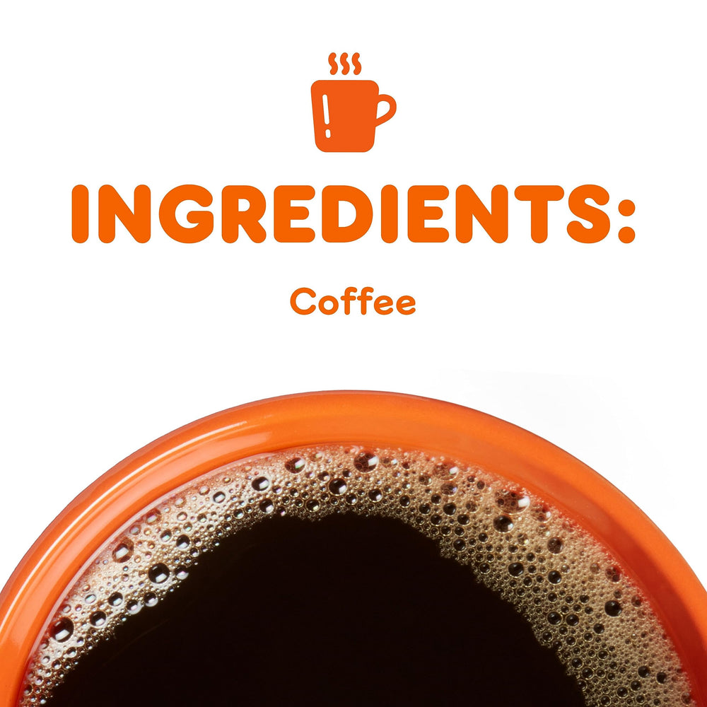 dunkin ground coffee texture close-up showing grind and aroma for easy brewing