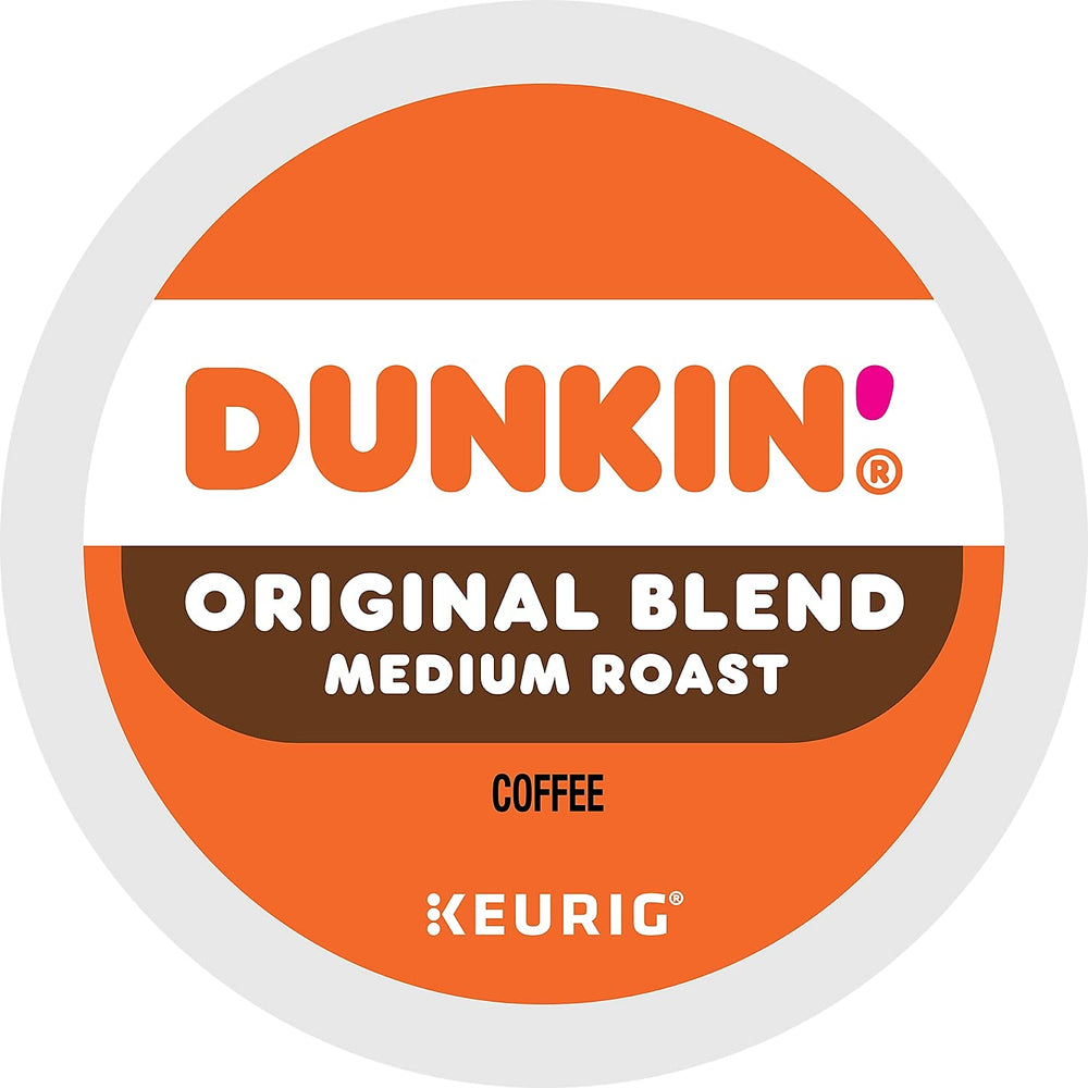 Dunkin' close-up of pod top illustrating seal for freshness benefit