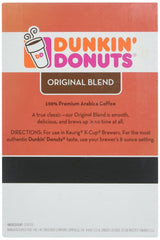 Open box of 64 Dunkin' K-Cups illustrating bulk supply and reduced restocking