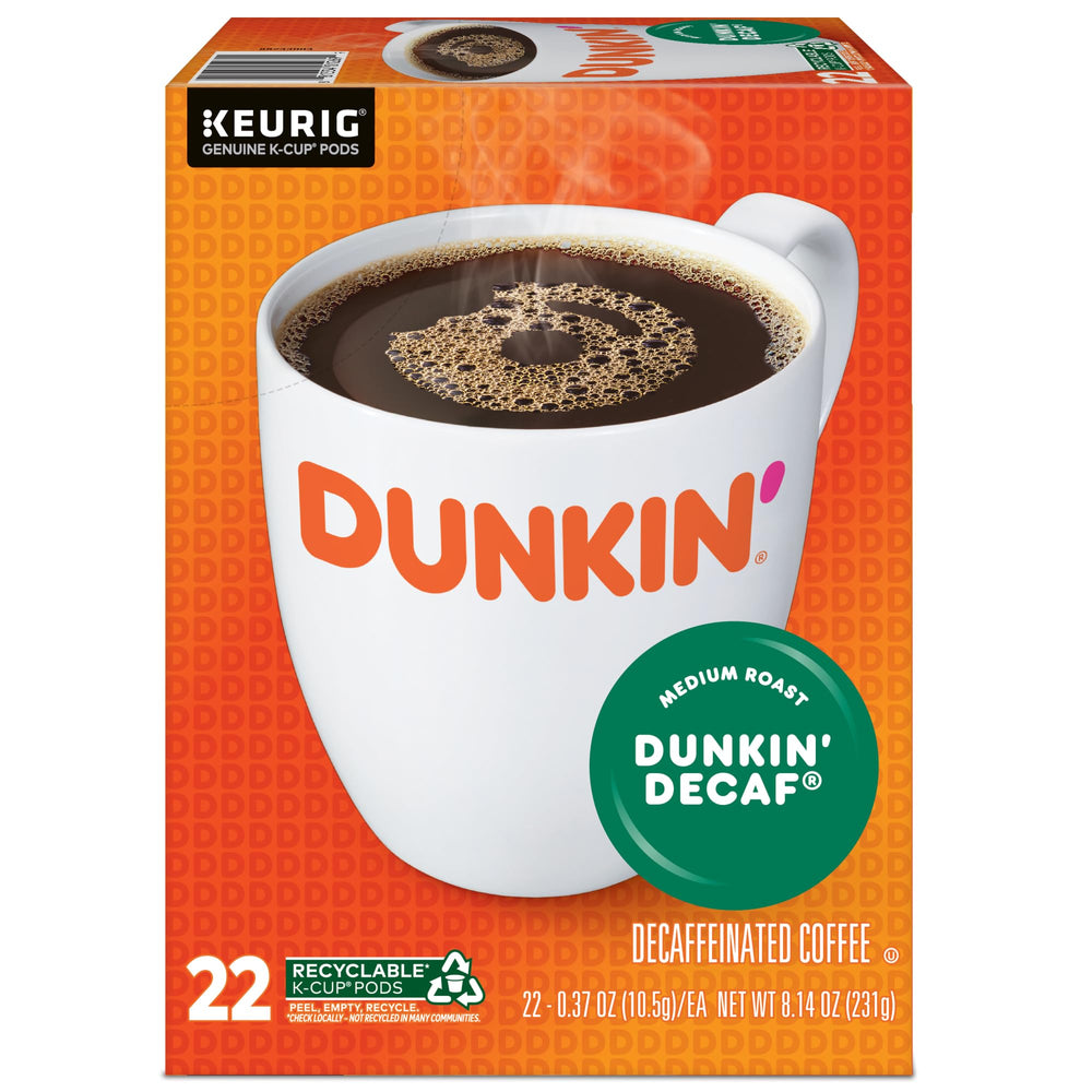 Dunkin' open pack showing rows of pods, demonstrating convenient single-serve storage and access