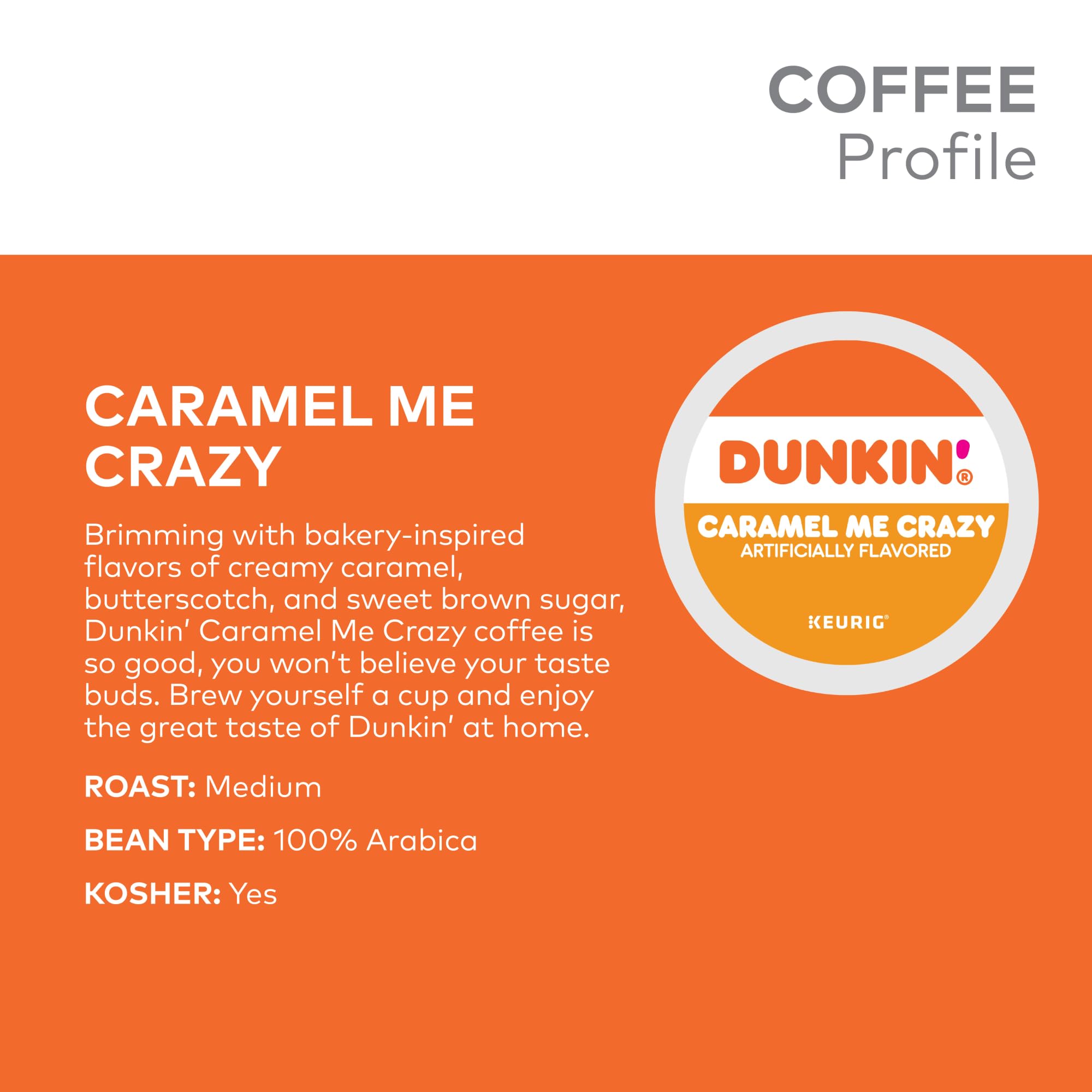 Dunkin' cup on kitchen counter with creamer pour showing easy customization benefit
