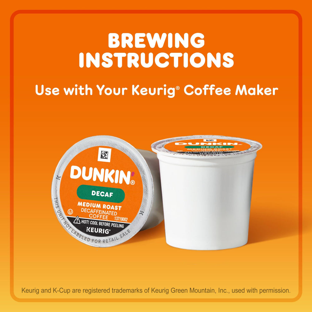 Dunkin' brewed coffee pouring to show smooth medium-roast texture