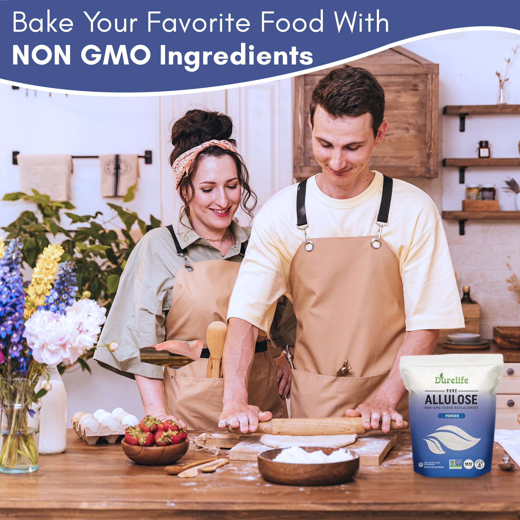 DureLife used in baking cookies showing browning and soft texture benefit