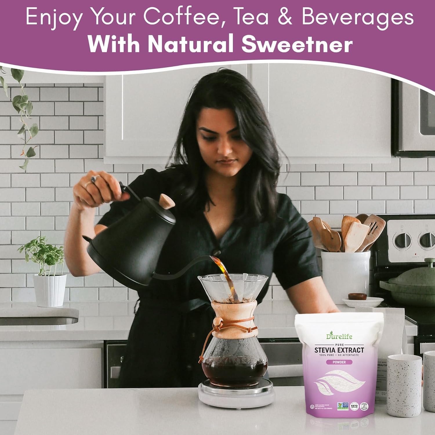 DureLife used in baking cupcakes showing even sweetness without added fillers benefit