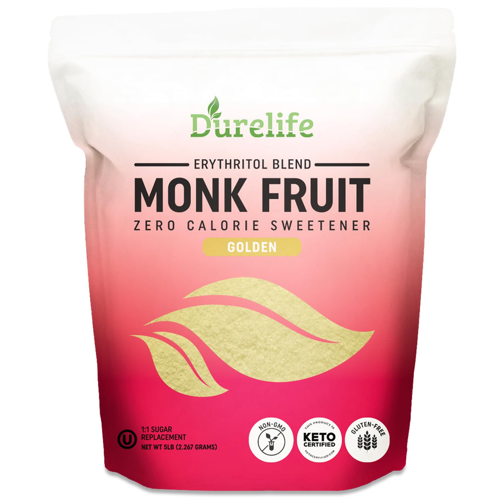 DureLife product label with Non-GMO badge showing clean, trusted ingredients